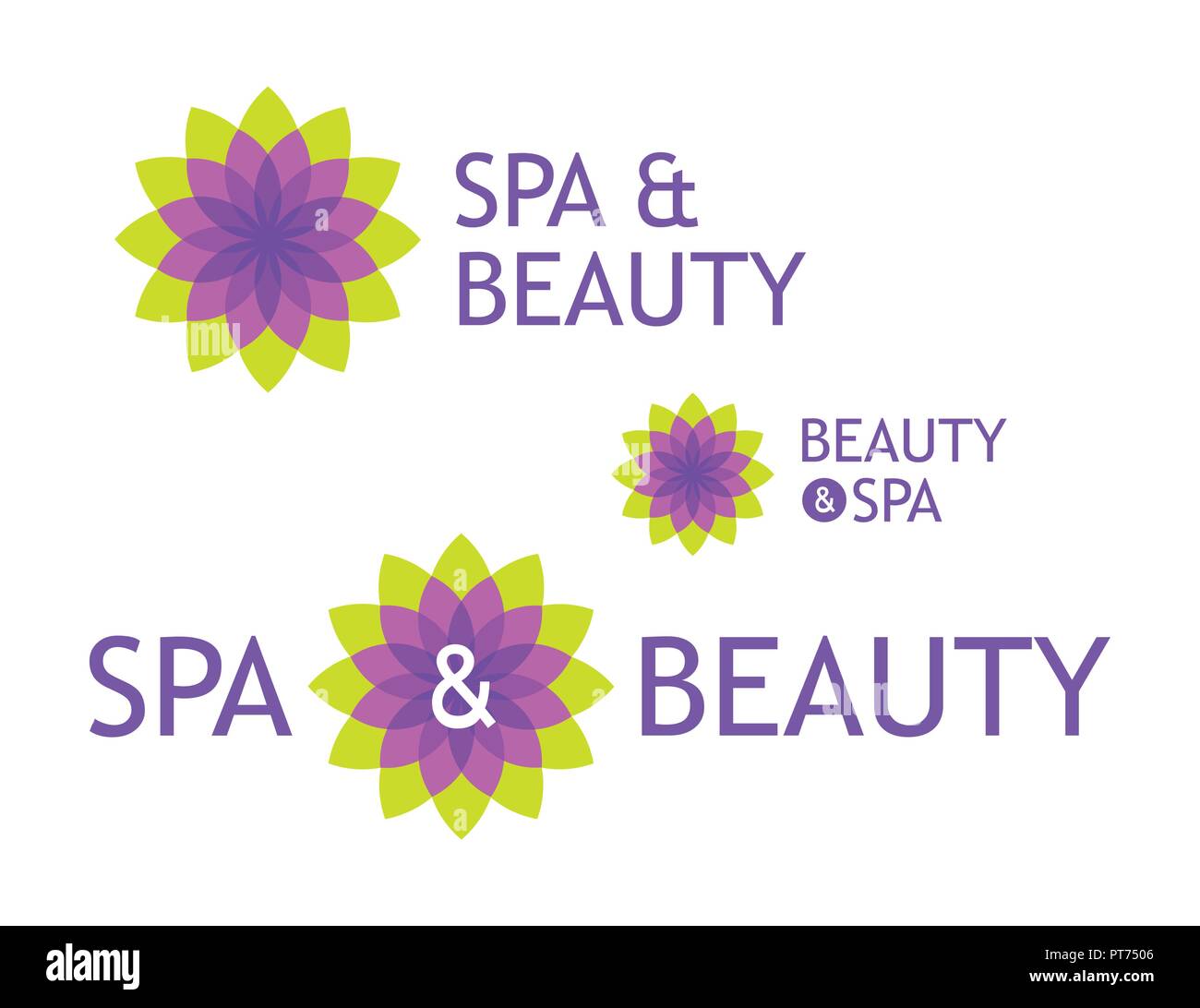 Logo for Beauty Shop and Spa Stock Vector