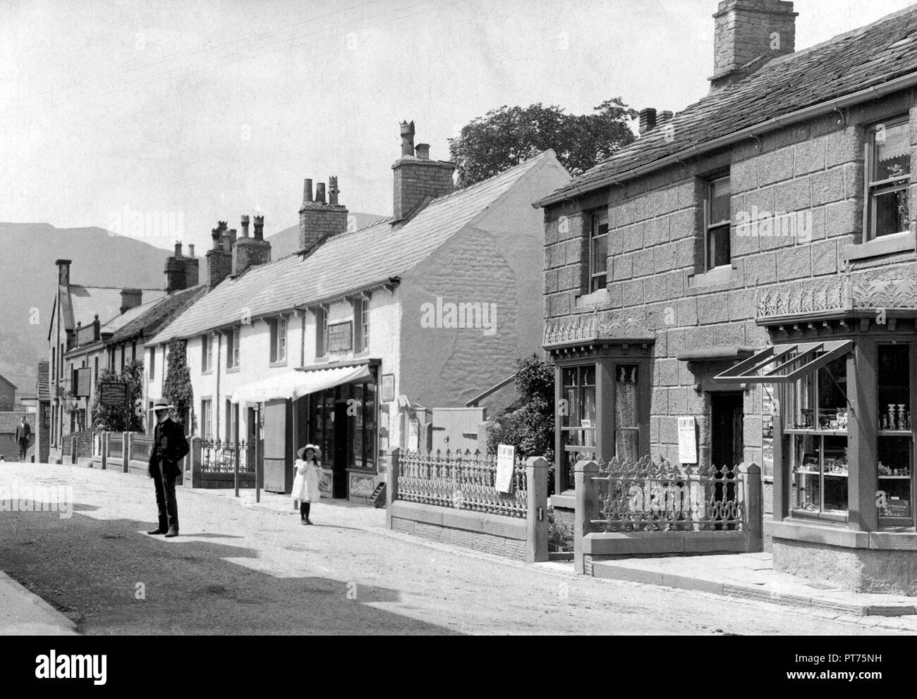 Castleton early 1900’s Stock Photo Alamy