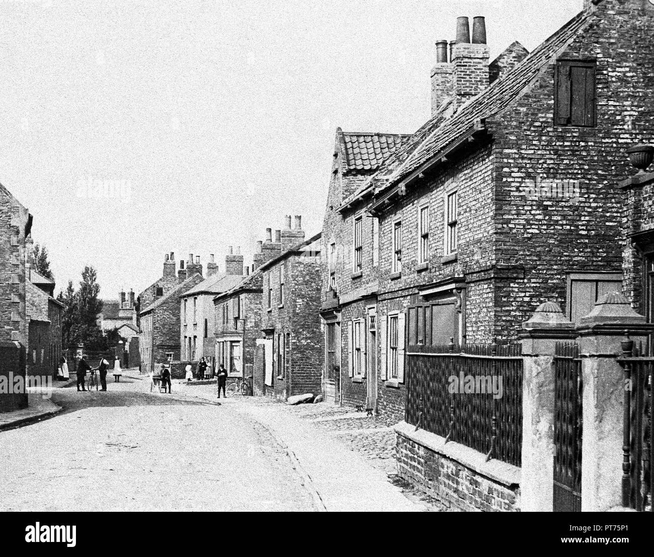 Rythergate, Cawood early 1900s Stock Photo Alamy