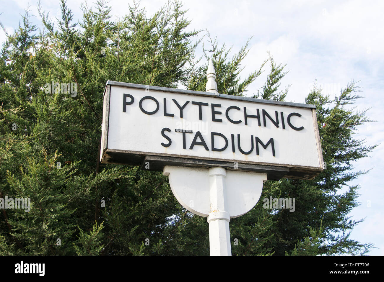 The Polytechnic Stadium a sports venue on Hartington Road, Chiswick