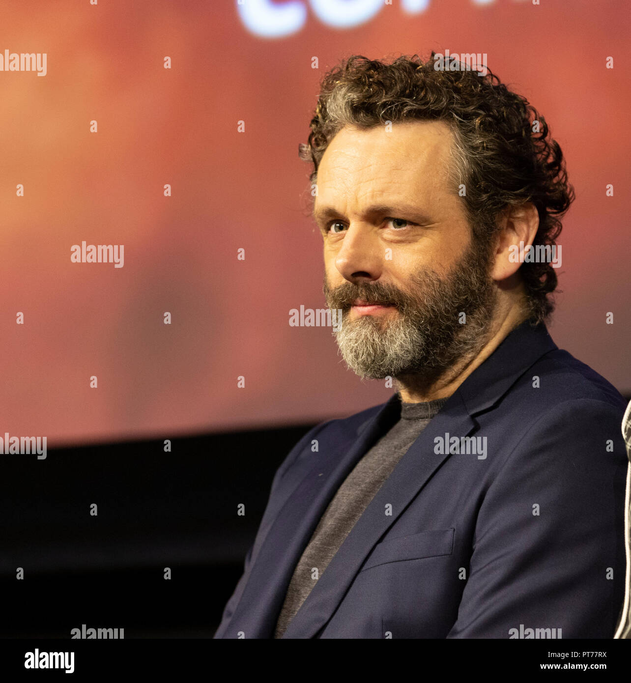 New York, NY - October 6, 2018: Michael Sheen attends Amazon Prime Good  Omens panel during New York Comic Con at Hulu Theater at Madison Square  Garden Stock Photo - Alamy