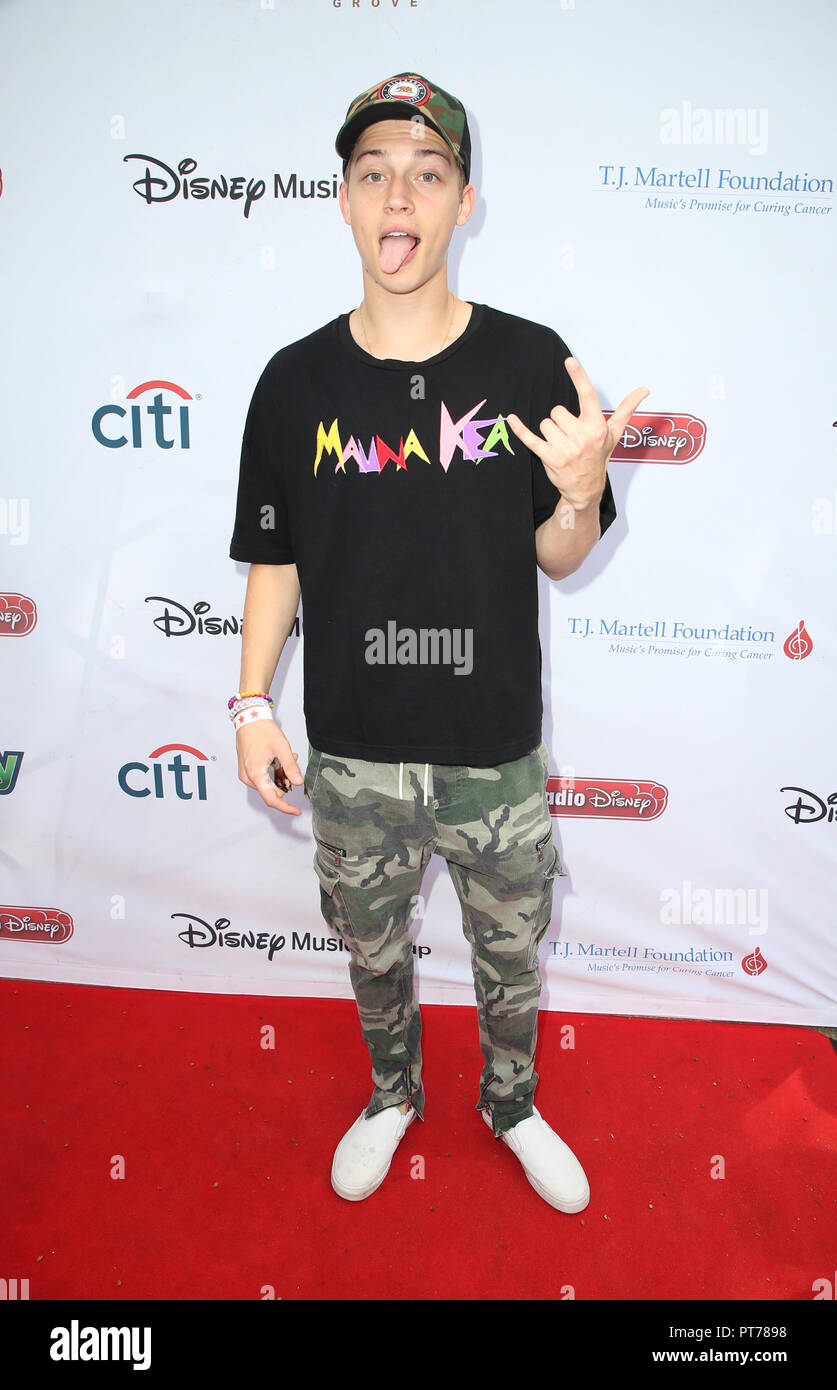 Los Angeles, Ca, USA. 6th Oct, 2018. Ricky Garcia, at the T.J. Martell Foundation Hosts 9th Annual LA Family Day at The Grove in Los Angeles California on October 6, 2018. Credit: Faye Sadou/Media Punch/Alamy Live News Stock Photo