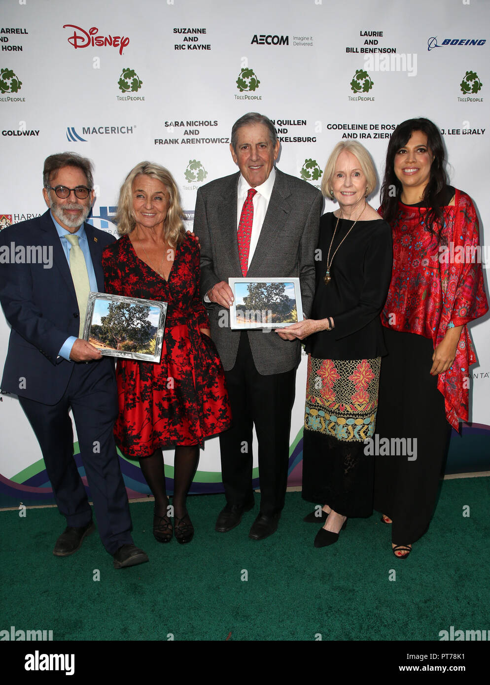 Beverly Hills, Ca. 6th Oct, 2018. Andy Lipkis, Irmelin DiCaprio, Dr