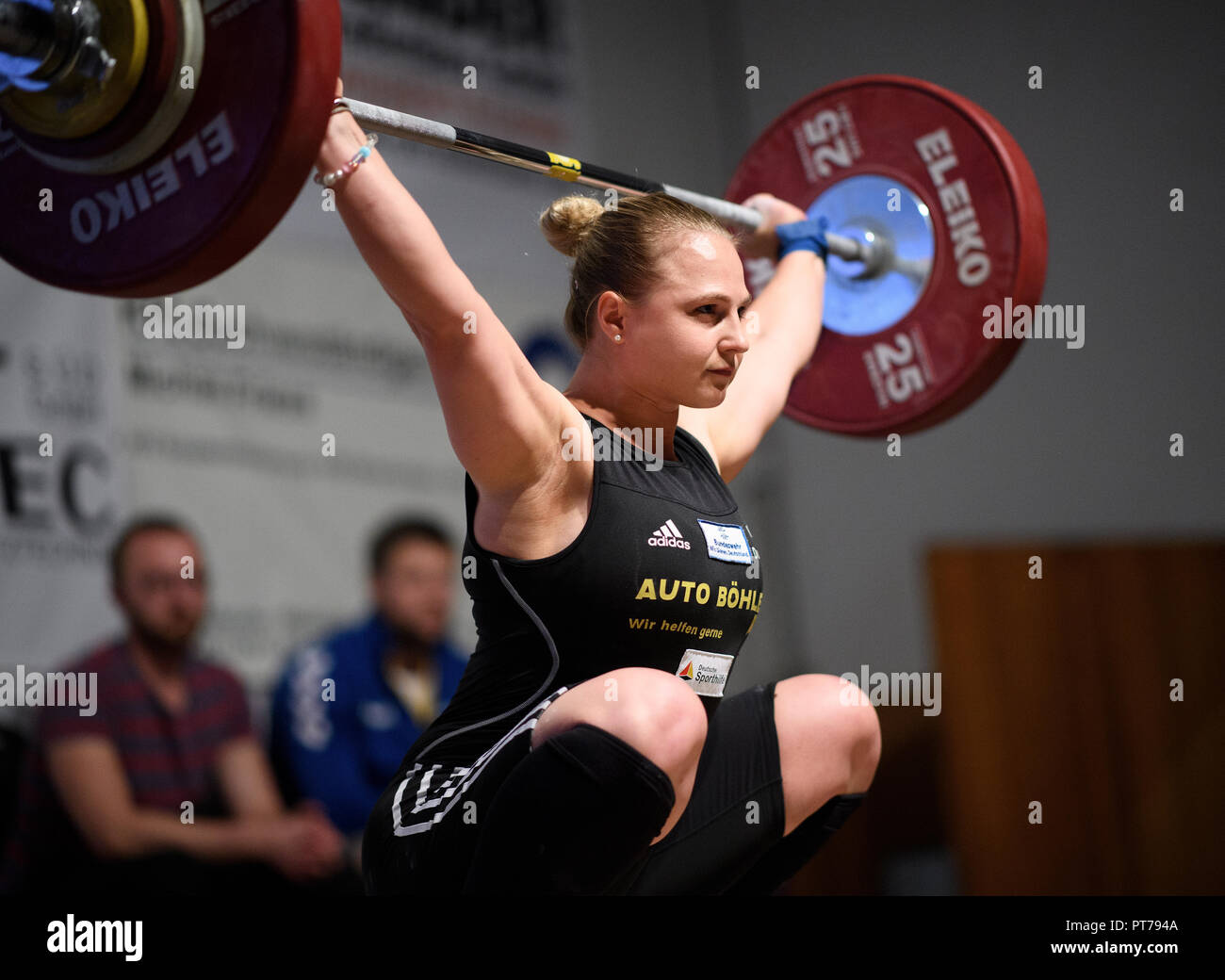 Karlsruhe Durlach Deutschland 06th Oct 18 Sabine Kusterer Durlach In Action Ges Wrestling 1st Bundesliga Ksv Durlach Ac Mutterstadt 06 10 18 Sport 1st German Weightlifting League Sv Durlach Ac Mutterstadt Durlach October