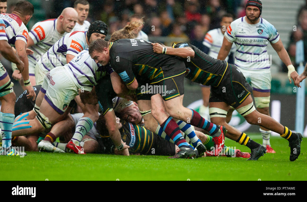 Northampton saints rugby stadium hires stock photography and images
