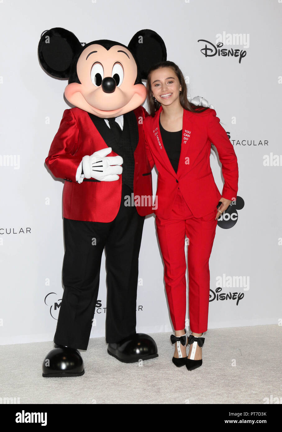 LOS ANGELES, CA - OCTOBER 6: Mickey Mouse, Sky Katz at the Mickey's