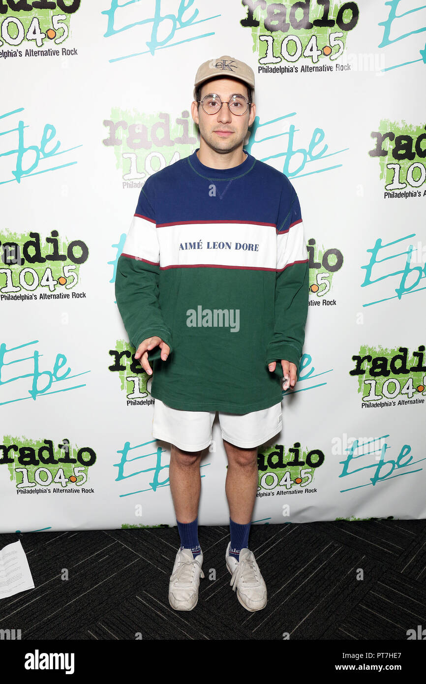 PHILADELPHIA, PA OCTOBER 6 Jack Micheal Antonoff, the lead singer