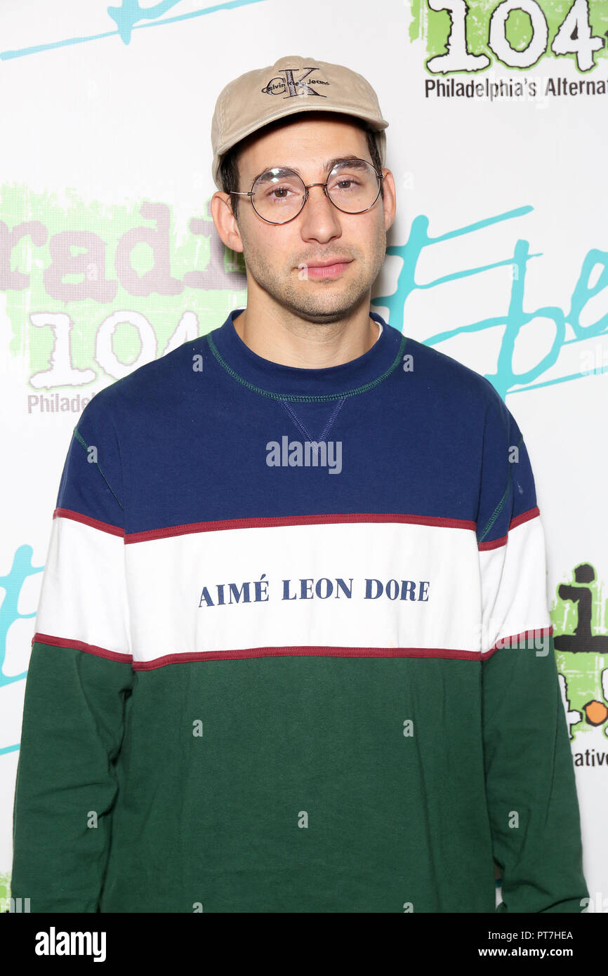 PHILADELPHIA, PA OCTOBER 6 Jack Micheal Antonoff, the lead singer
