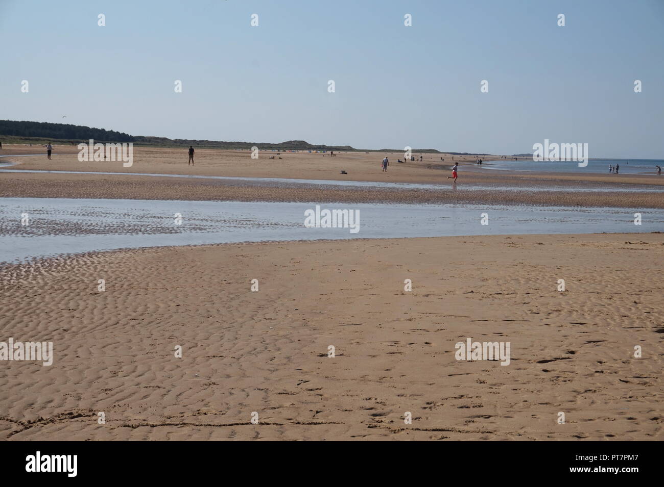 Brancaster beach, Norfolk coast Stock Photo