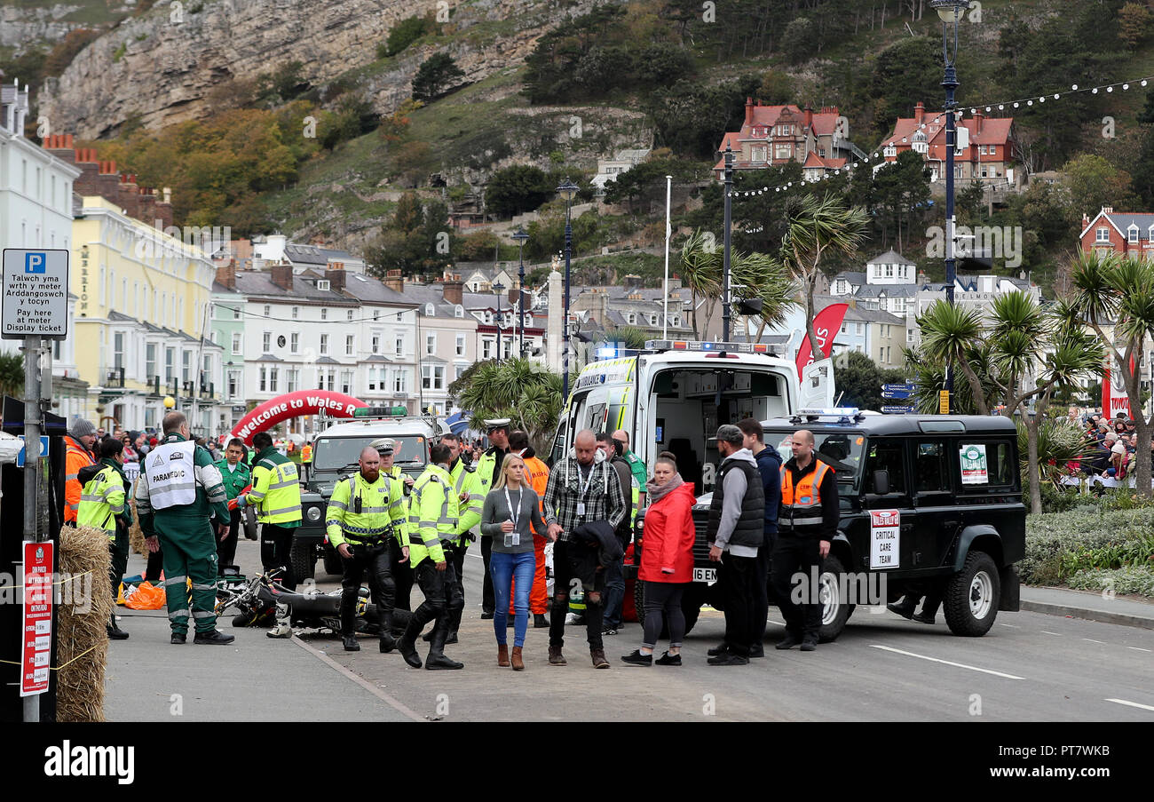 during day four of the DayInsure Wales Rally GB. PRESS ASSOCIATION Photo. Picture date: Sunday October 7, 2018. See PA story AUTO Rally. Photo credit should read: David Davies/PA Wire. RESTRICTIONS: Editorial use only. Commercial use with prior consent from teams. Stock Photo