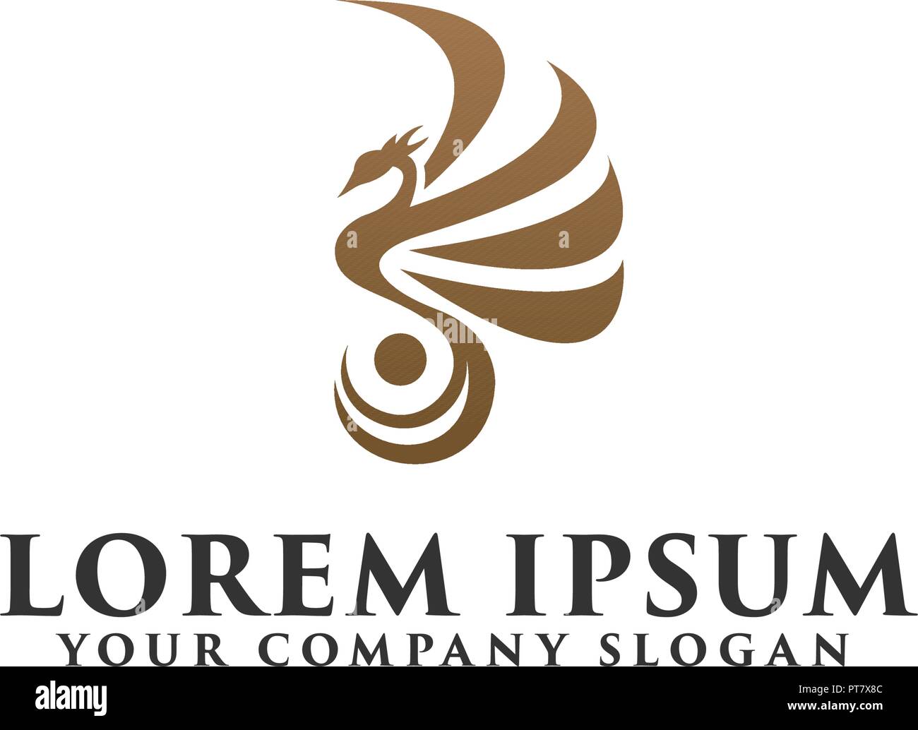 Phoenix Bird Logo High Resolution Stock Photography And Images Alamy