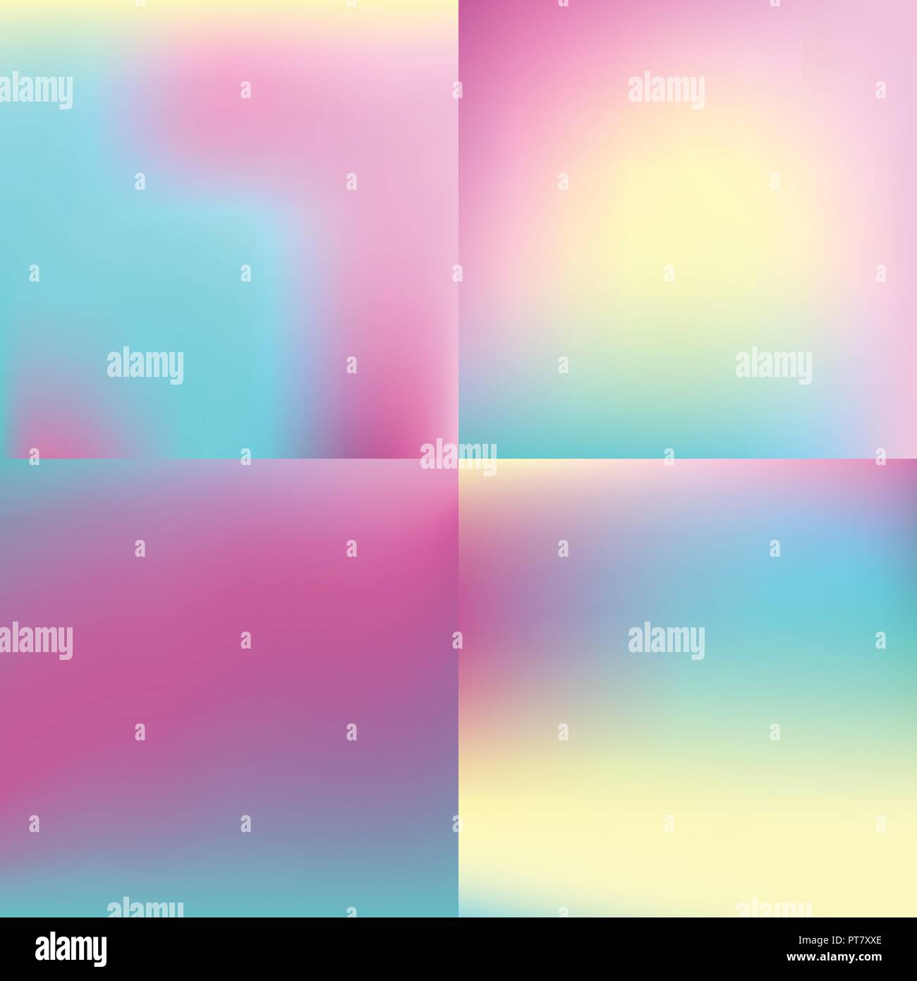 sweet color blurred background set . pastel color design Stock Vector ...
