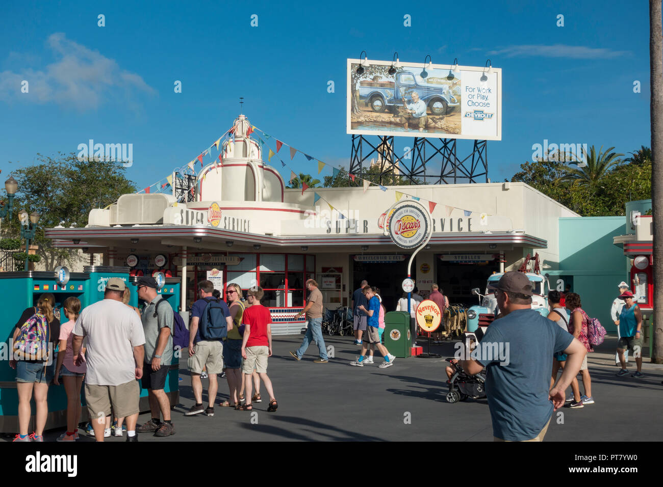 Hollywood Studios Theme Park in Walt Disney World, Orlando, Florida Stock Photo