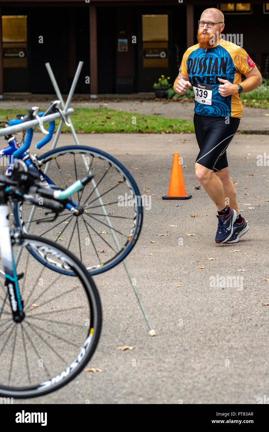 New York Duathlon (Hudson Valley) #3 Stock Photo