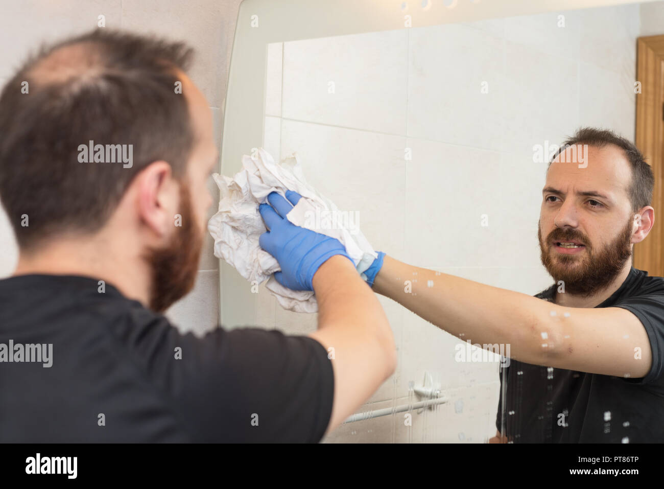Cleaning duties hires stock photography and images Alamy