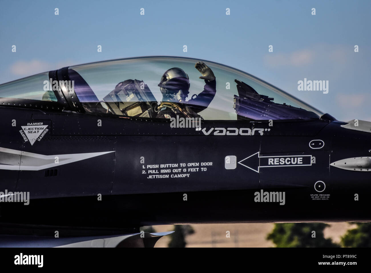 Photos from a greek air show in athens Stock Photo