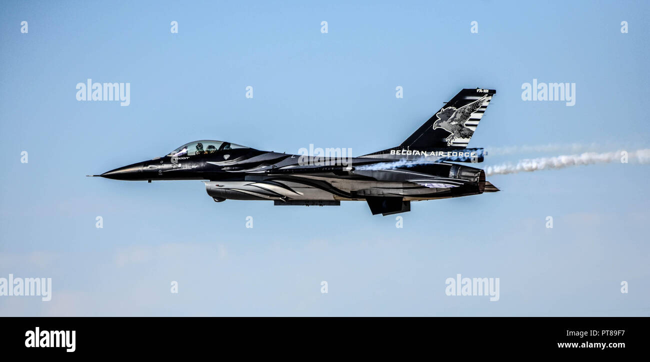 Photos from a greek air show in athens Stock Photo