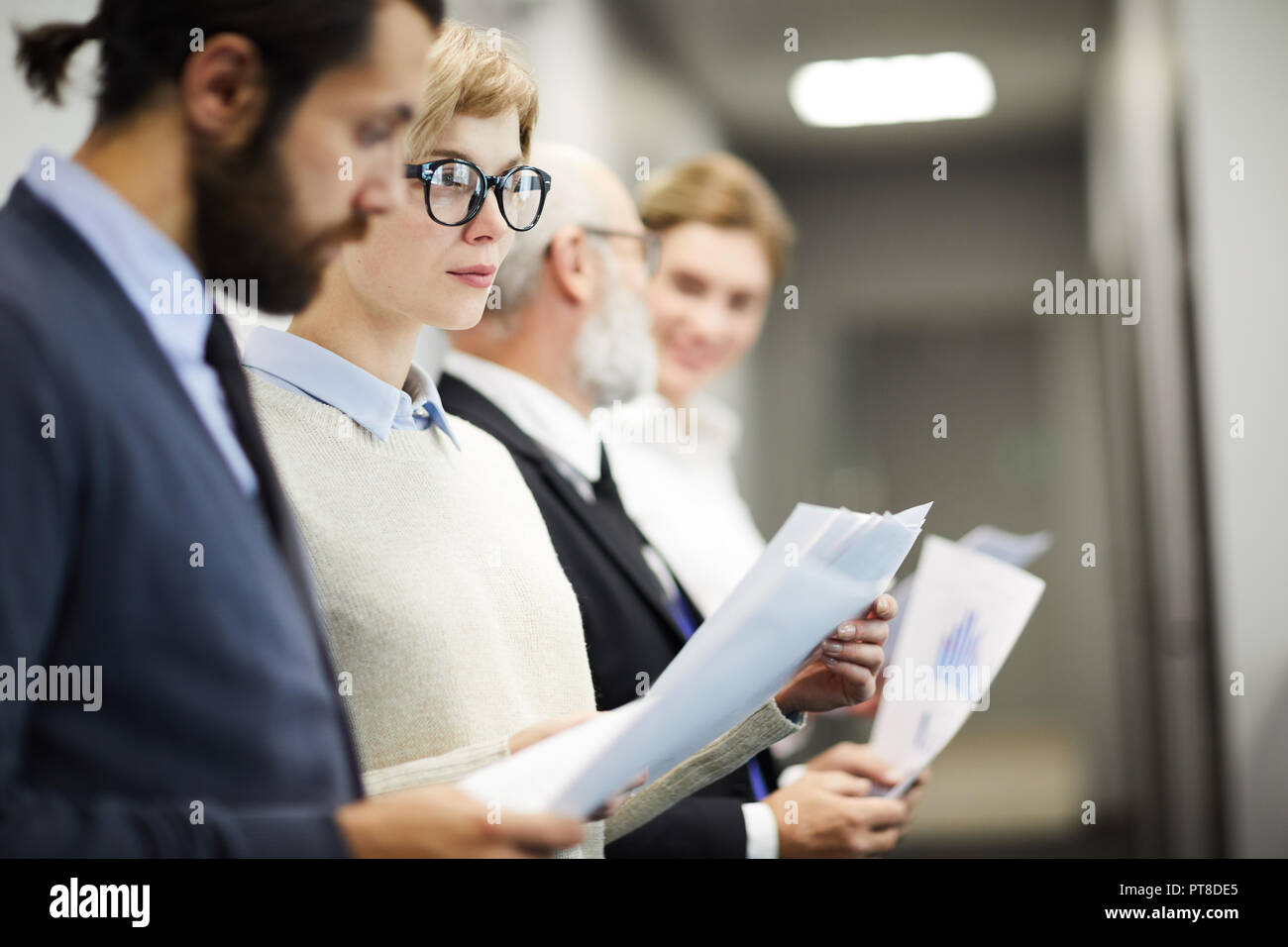 Lay Person Interview Human interview hi-res stock photography and images - Alamy