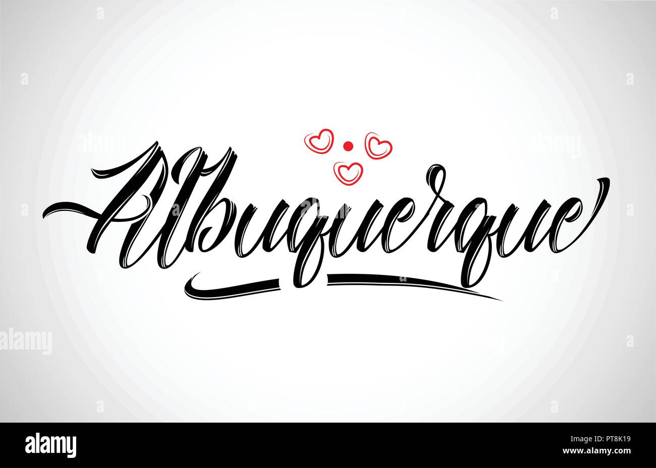 Albuquerque love Stock Vector Images - Alamy