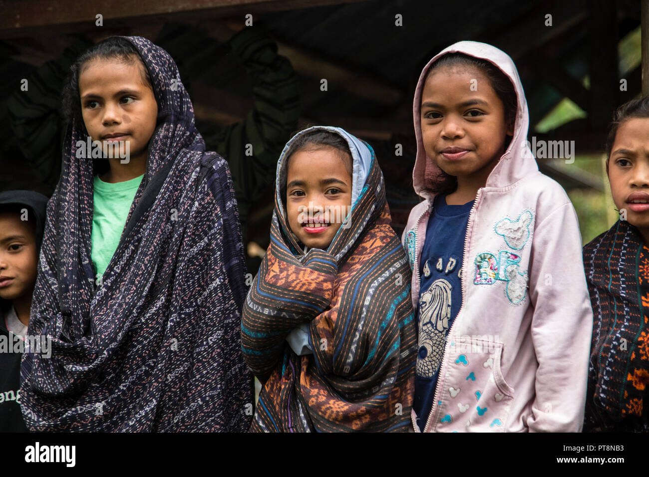 Indonesian People in traditional attire Stock Photo - Alamy