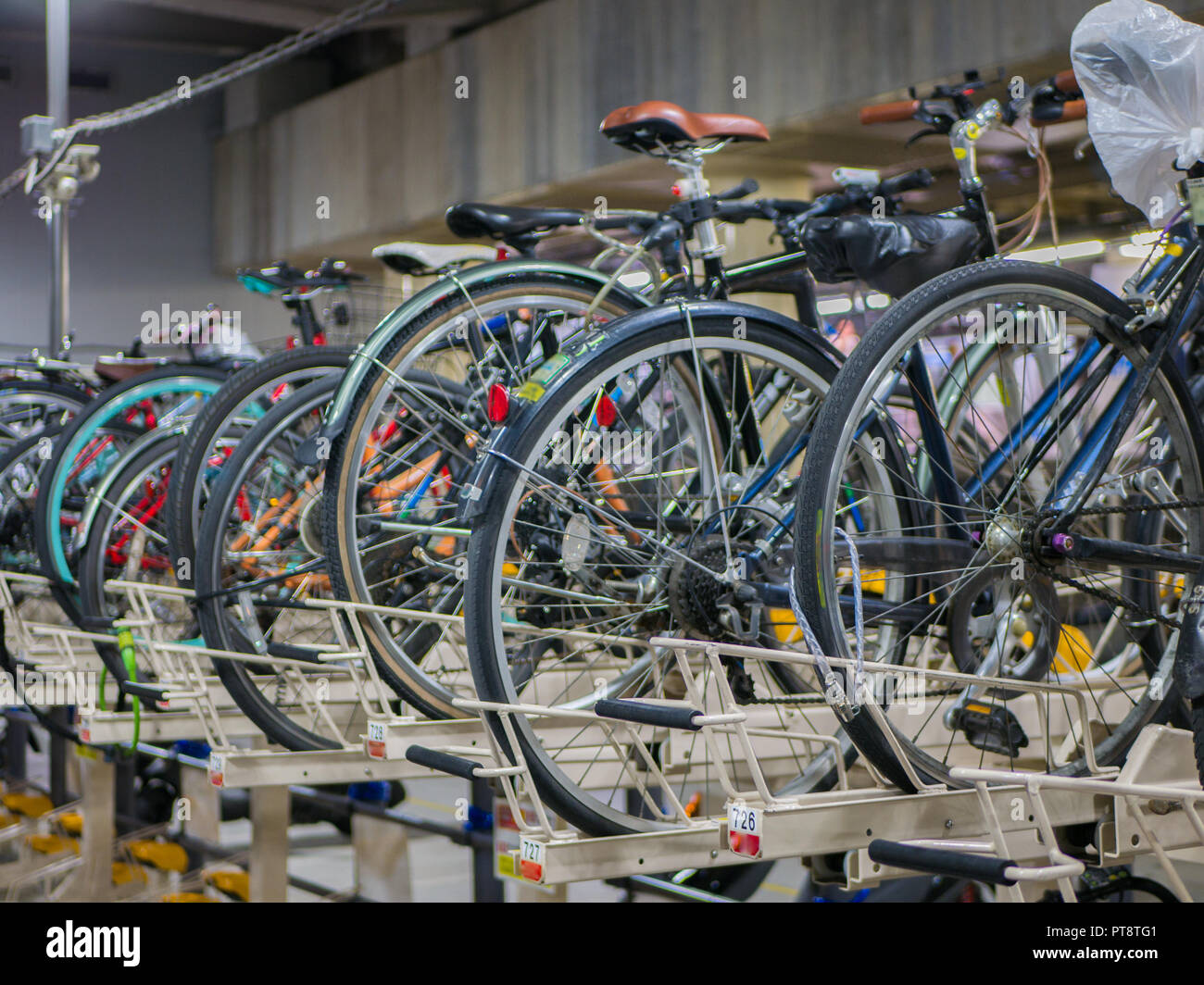 Tokyo Parking Garage Stock Photos Tokyo Parking Garage Stock