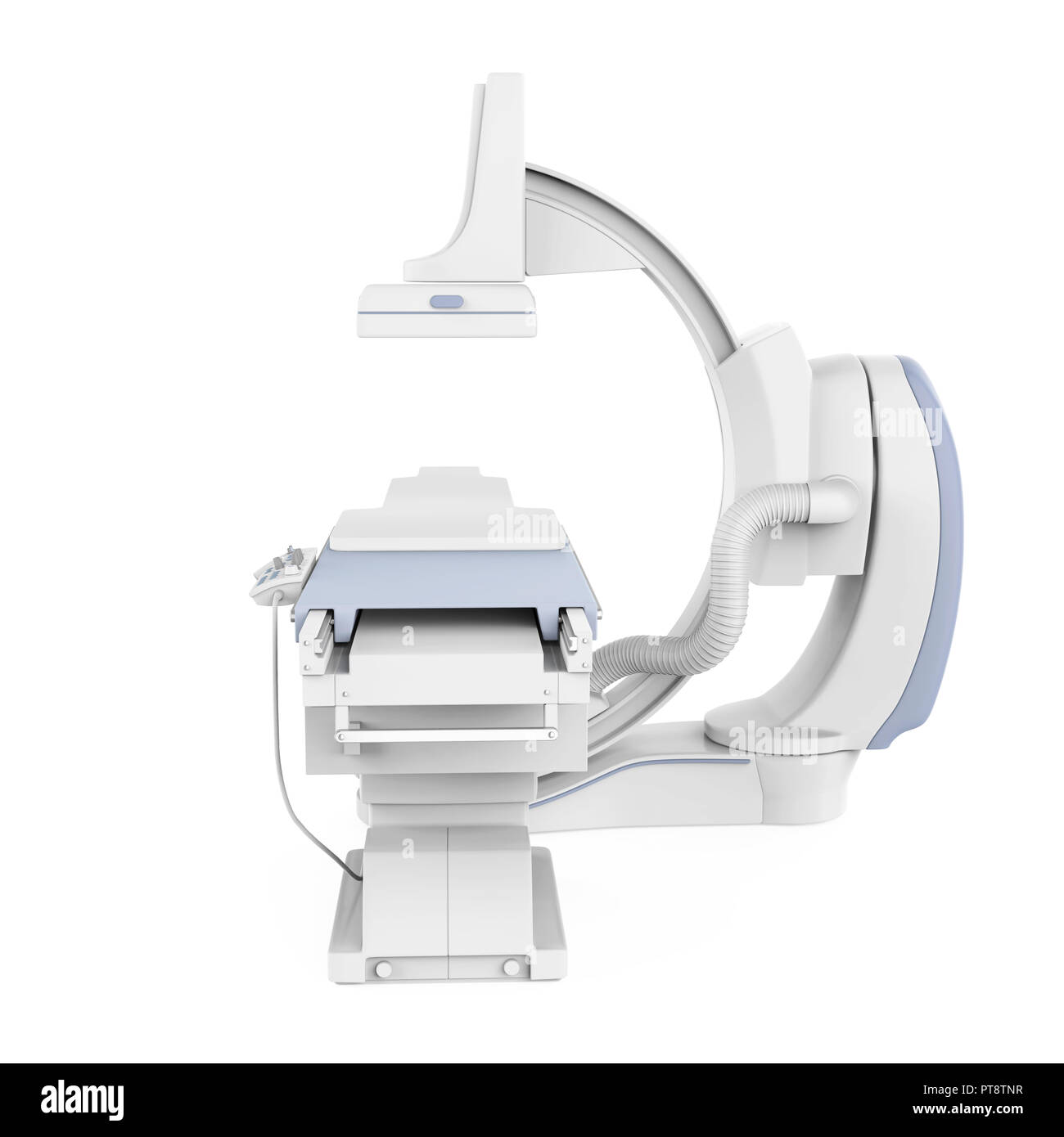 C Arm X-Ray Machine Scanner Isolated Stock Photo