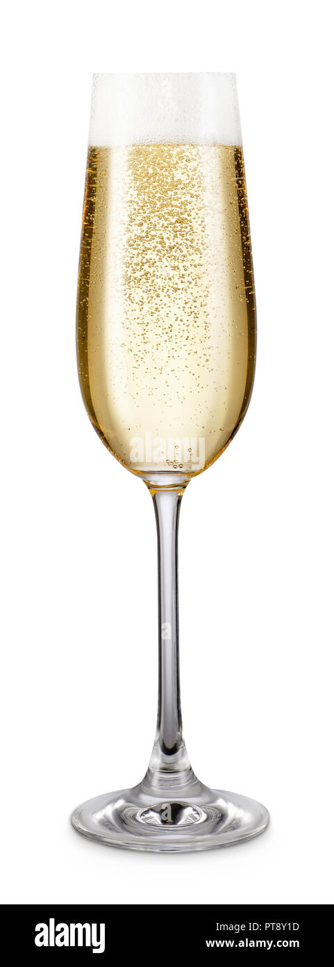 glass of champagne Stock Photo