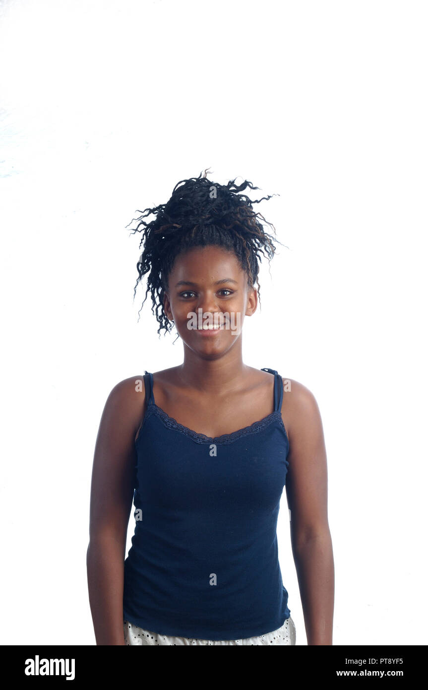 African teen girl hi-res stock photography and images - Alamy