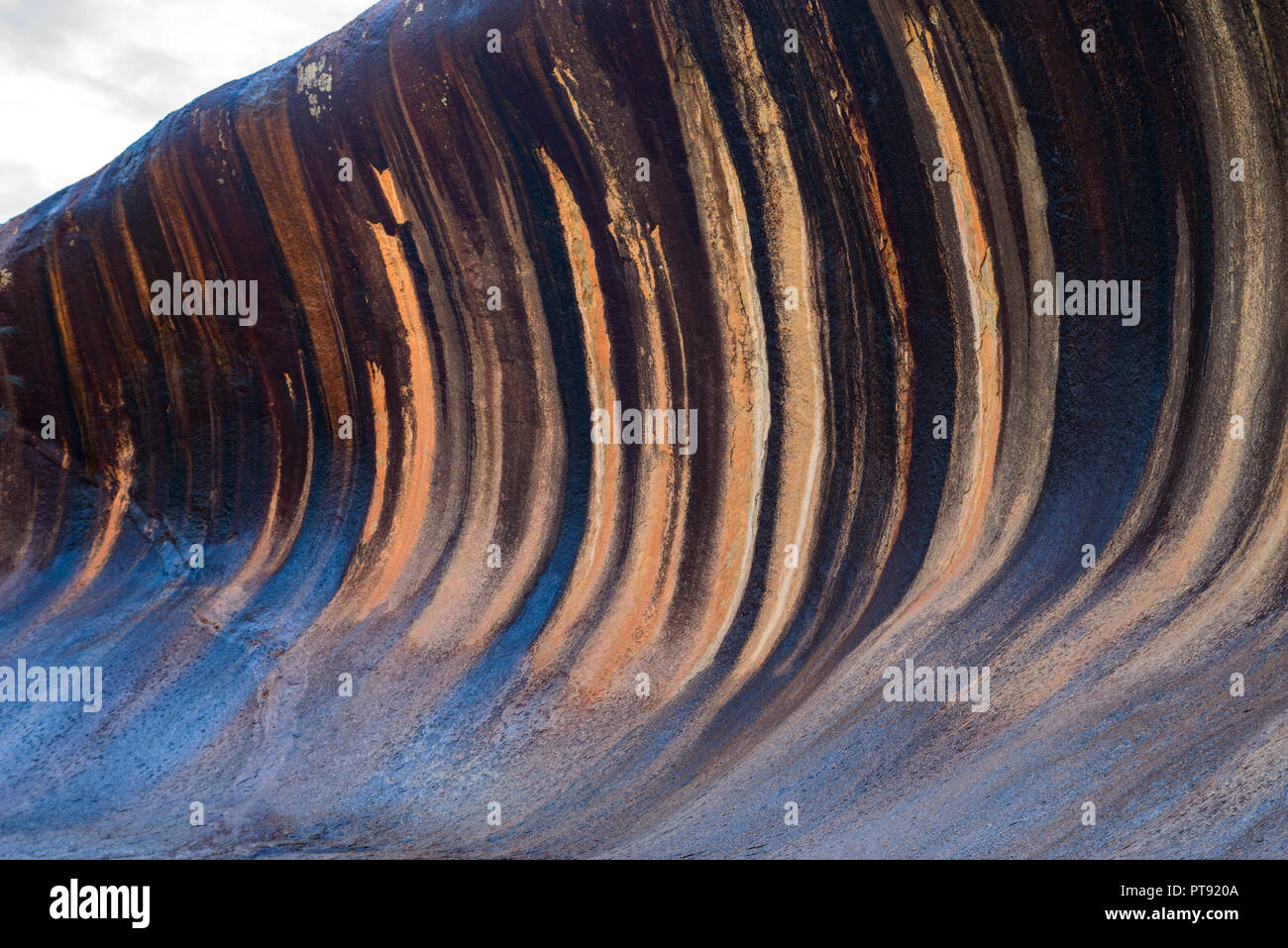 Wave Rock in Hyden a sacred place for the Aborigines in Australia ...