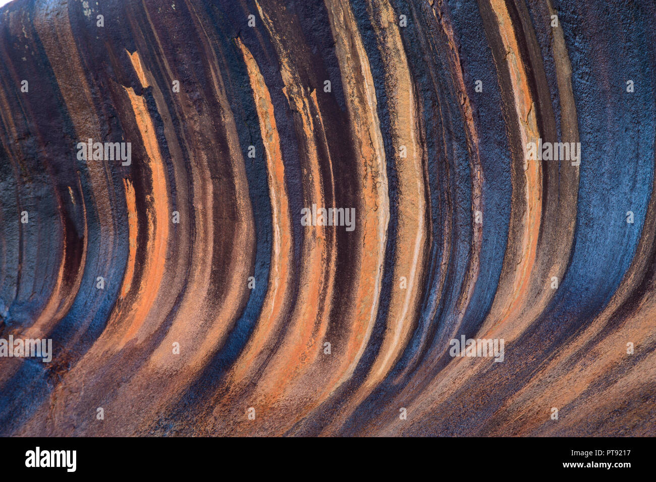 Wave Rock in Hyden a sacred place for the Aborigines in Australia ...