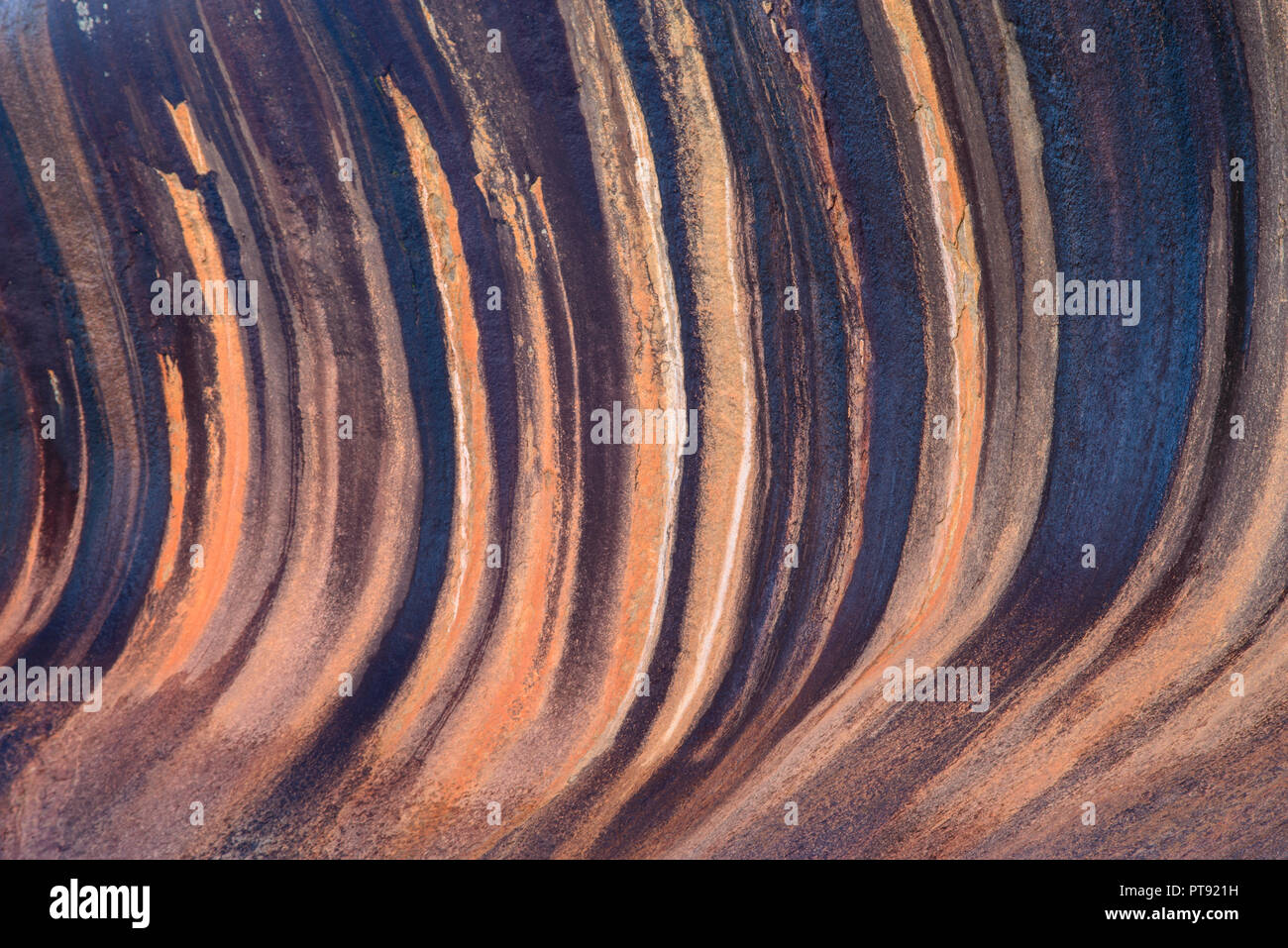 Wave Rock in Hyden a sacred place for the Aborigines in Australia ...