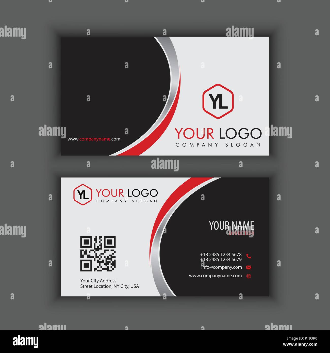 Chrome business card hires stock photography and images Alamy