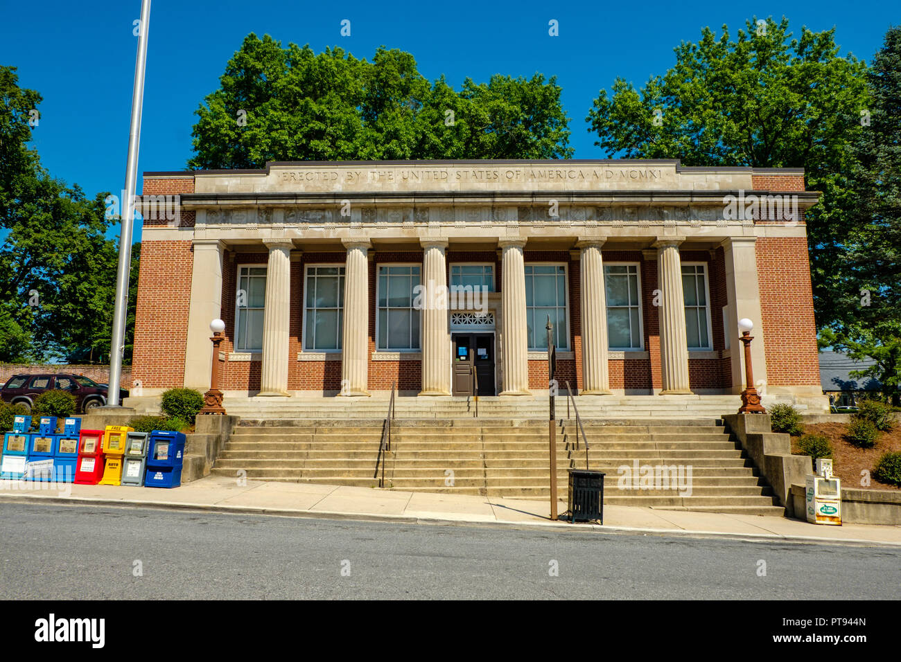 US Post Office, 101 Lee Avenue, Lexington, Virginia Stock Photo Alamy