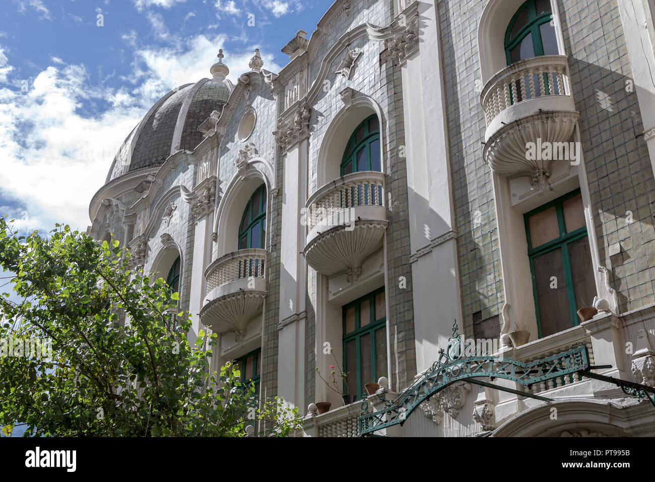 UNESCO World heritage Centre Quito Ecuador colonial building Stock