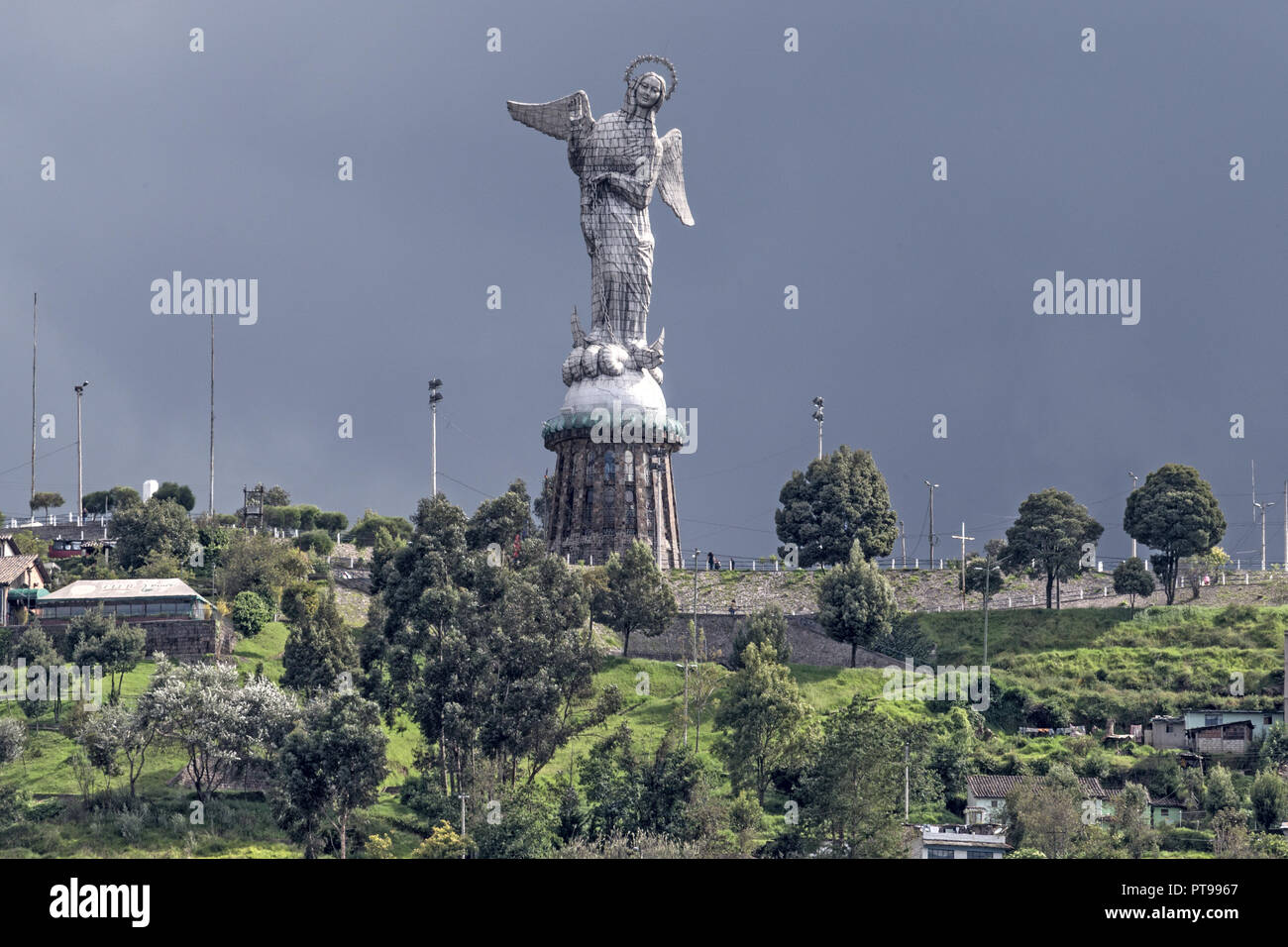 El Panecillo Monument to the Virgin of Quito Ecuador UNESCO World heritage Centre Quito Ecuador