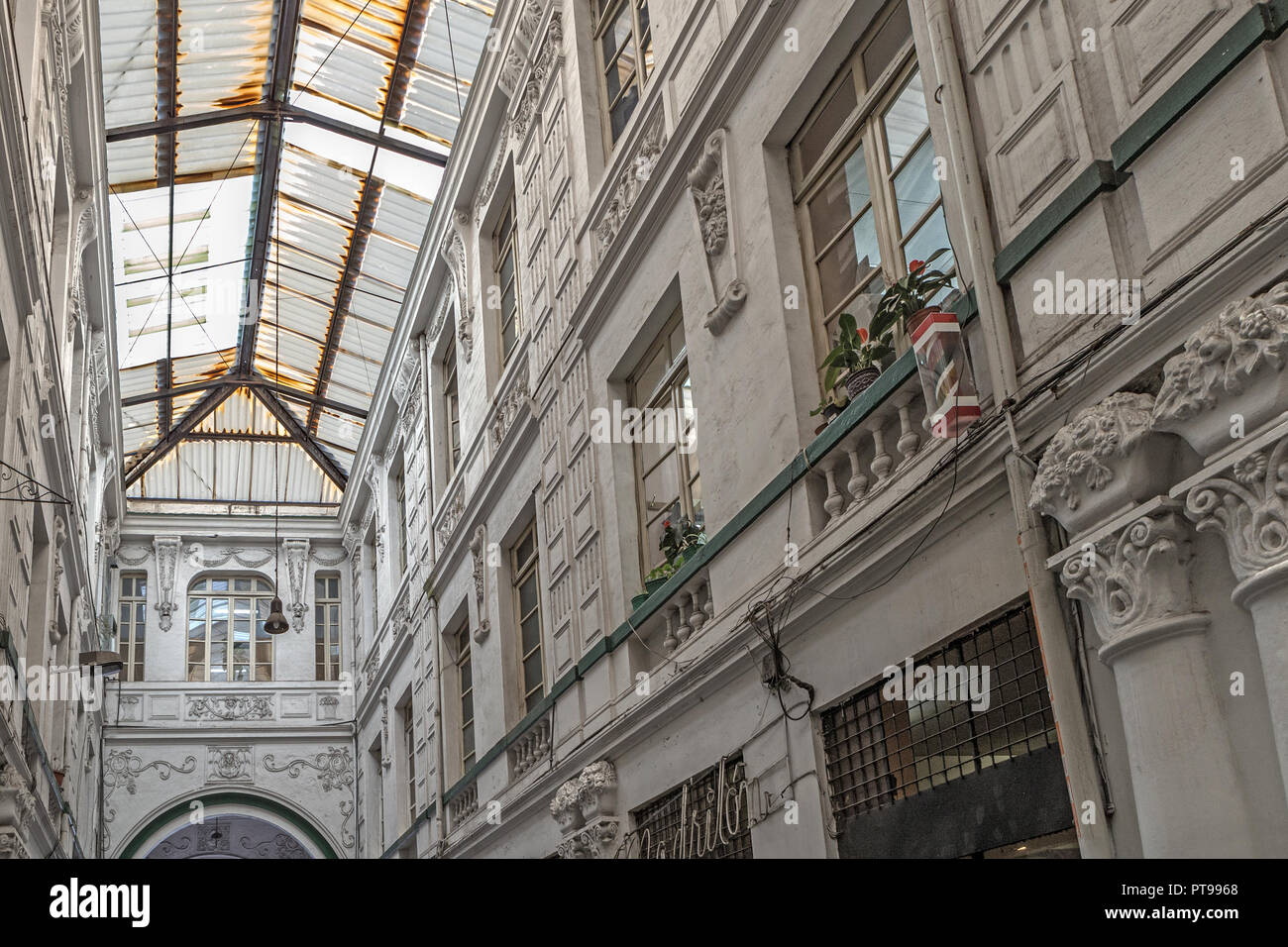 Shopping precinct UNESCO World heritage Centre Quito Ecuador Stock