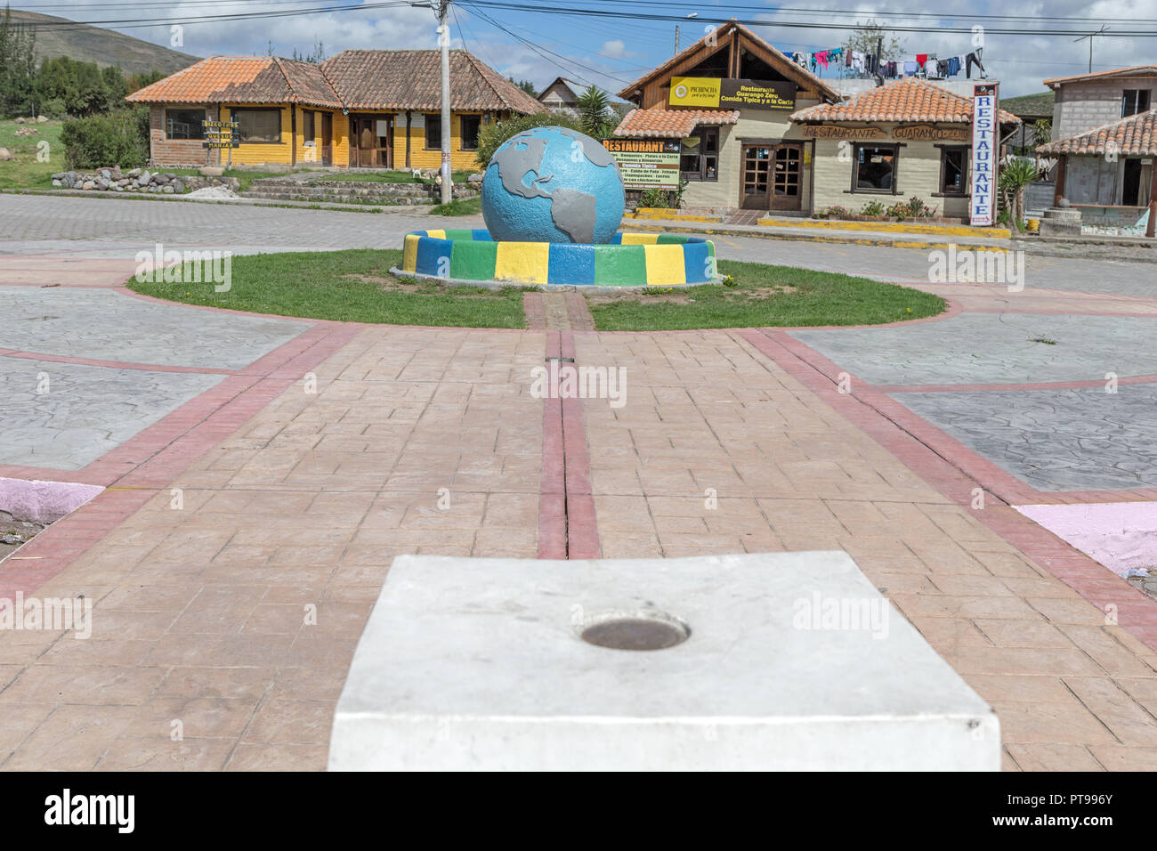 Equator - Ecuador Stock Photo