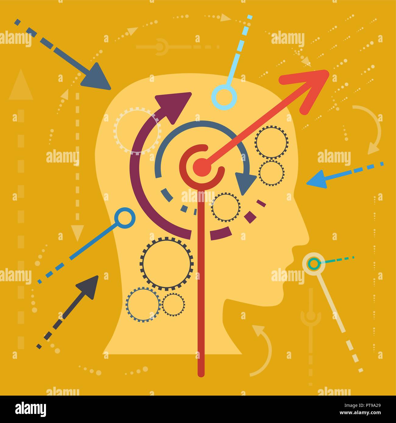 concept-stimulate-the-mind-flat-design-stock-vector-image-art-alamy