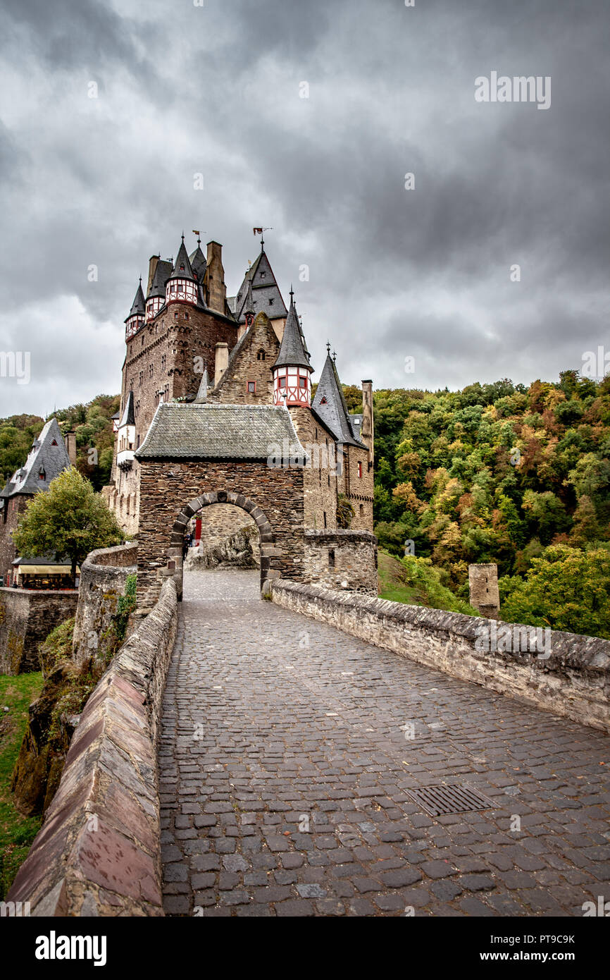 Burg Eltz in the Eifel one of the most famous castles in Germany