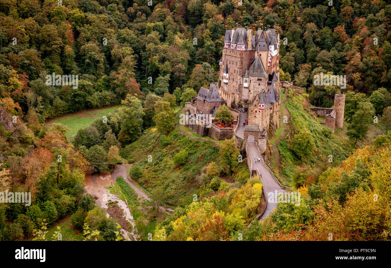 Burg Eltz In The Eifel One Of The Most Famous Castles In Germany Burg Eltz In The Eifel One Of The Most Famous Castles In Germany