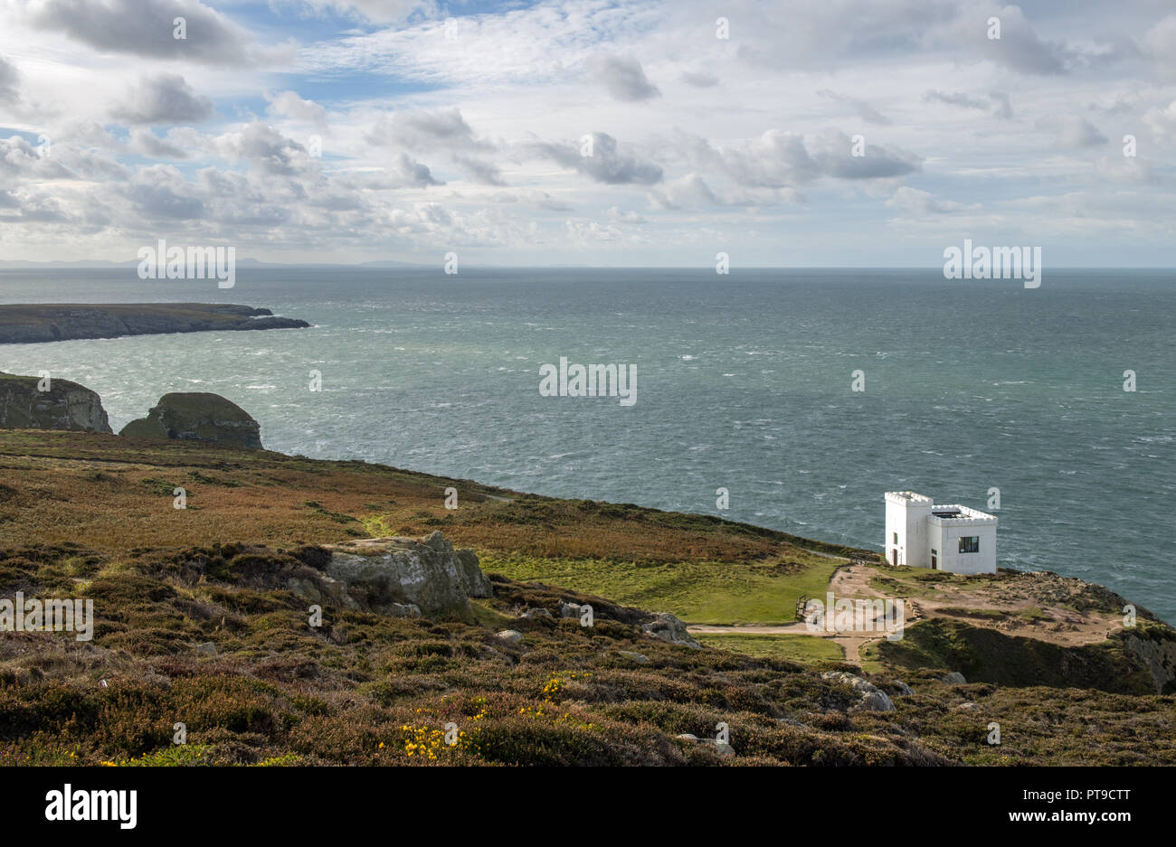 Elins Tower South Stack Anglesey North Wales UK Stock Photo