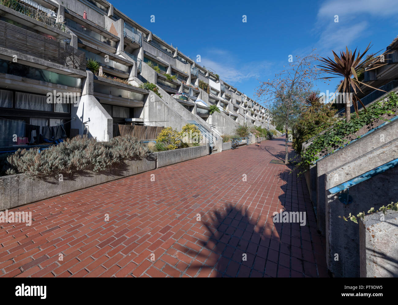 Alexandra Road Estate (also known as Rowley Way) Camden. Designed by