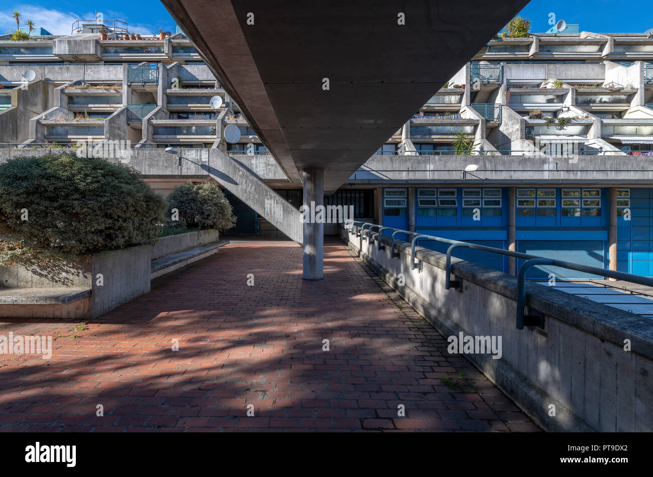 Alexandra Road Estate (also known as Rowley Way) Camden. Designed by