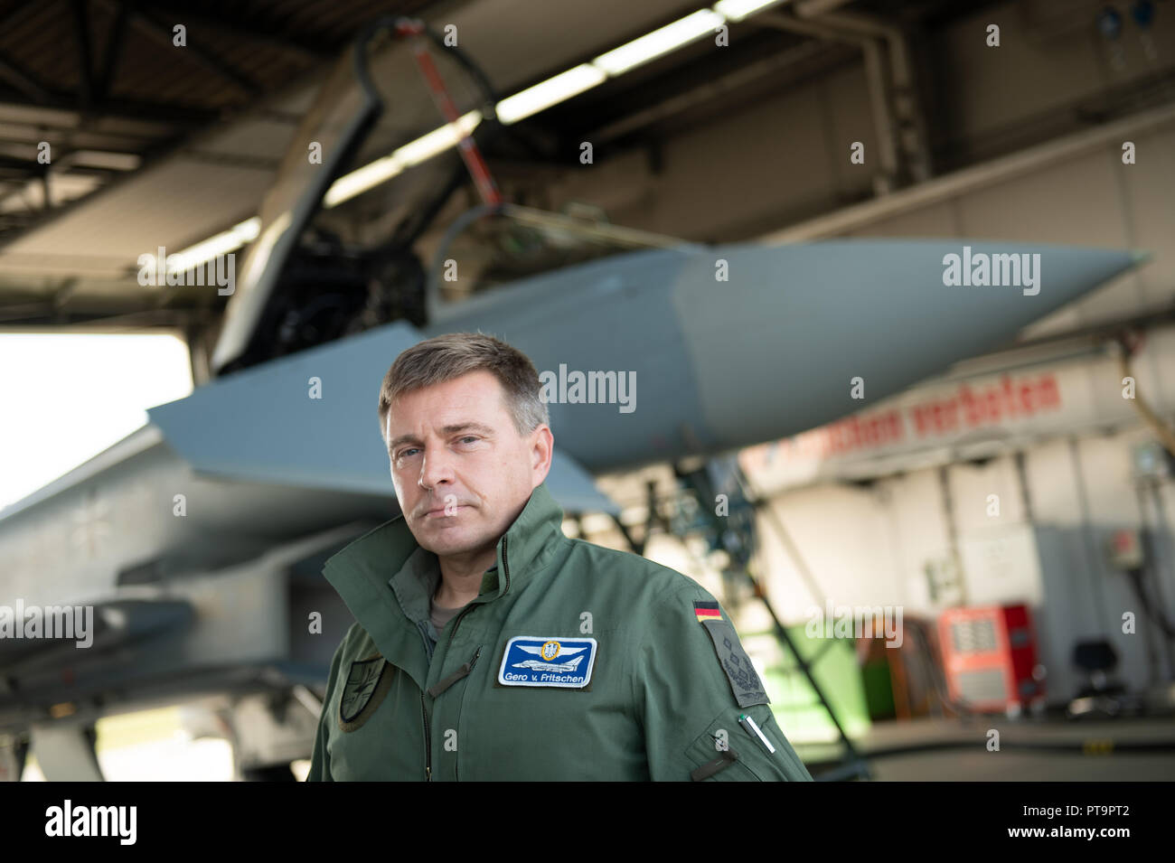 08 October 2018, MecklenburgWestern Pomerania, Laage Squadron