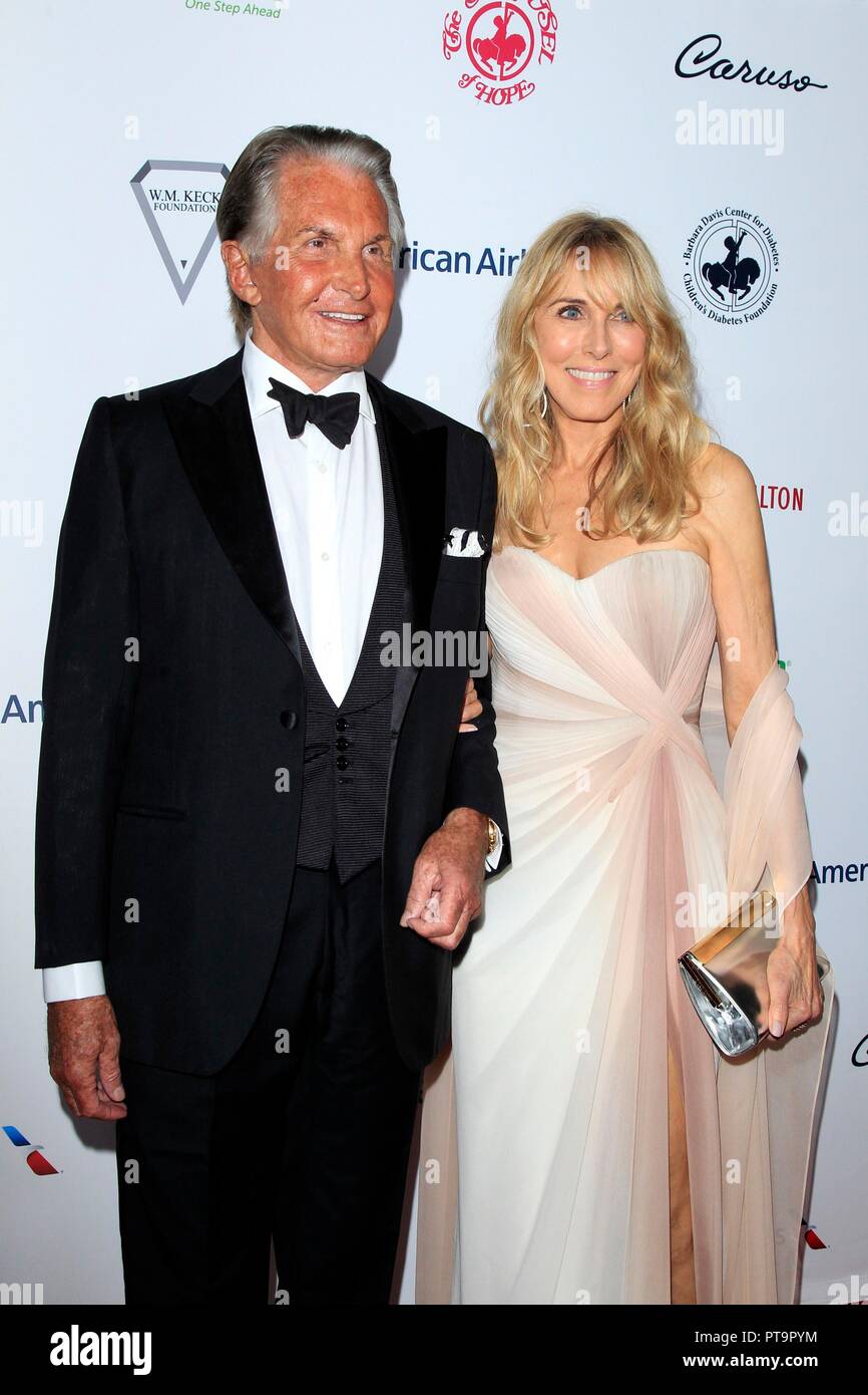 George Hamilton, Alana Stewart at arrivals for The Carousel of Hope ...