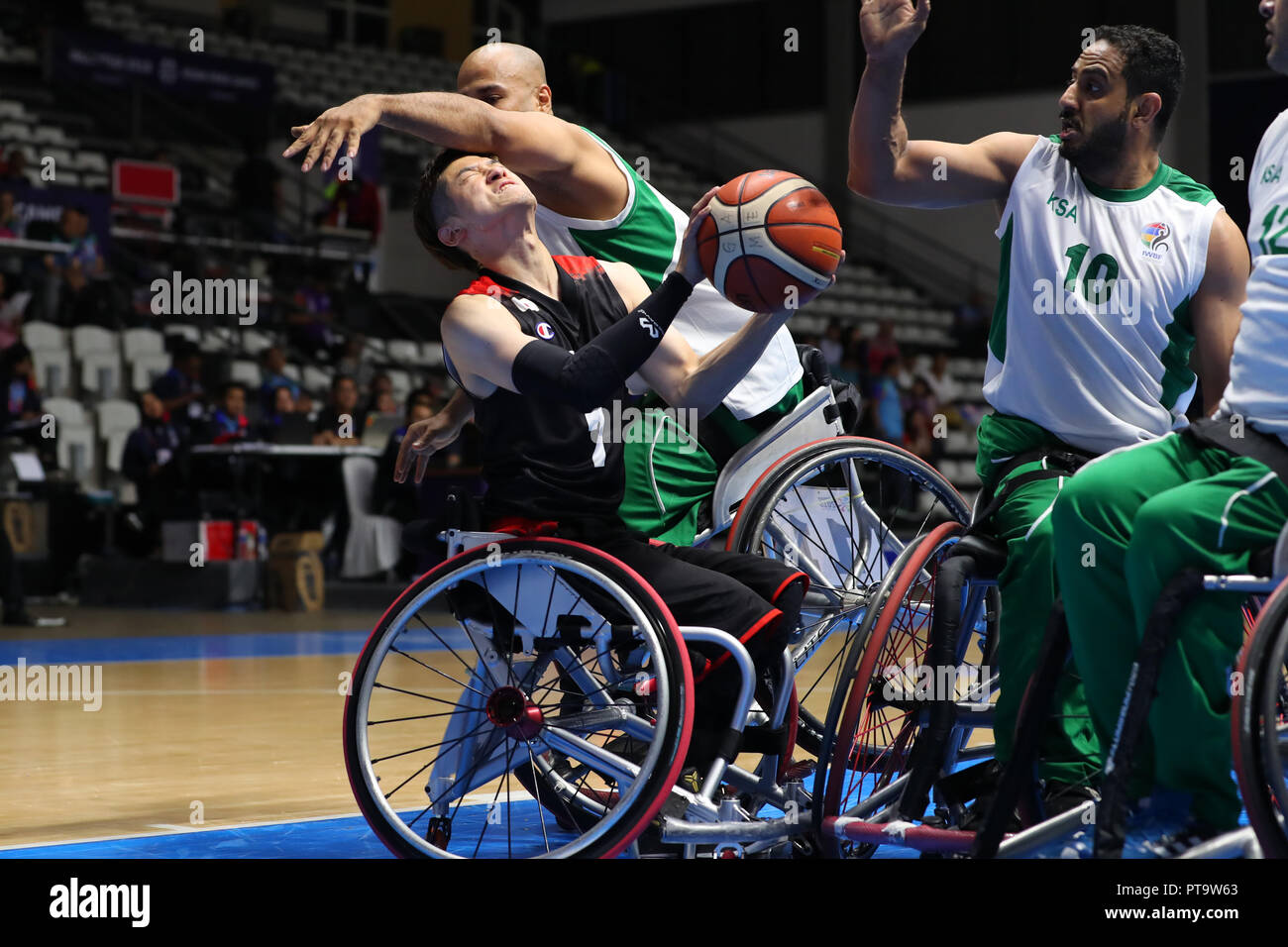 Jakarta, Indonesia. 7th Oct, 2018. Takuya Furusawa (JPN) Wheelchair