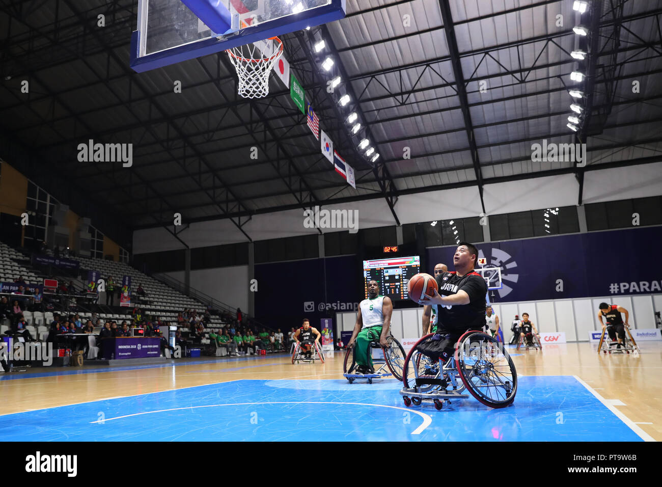 Jakarta, Indonesia. 7th Oct, 2018. Hiroaki Kozai (JPN) Wheelchair