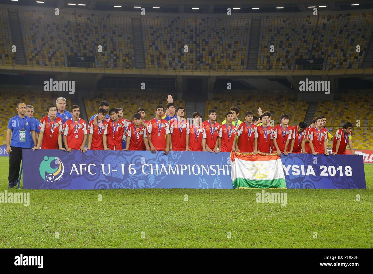 Tajikistan Players React After Loosing The Afc U 16 Championship