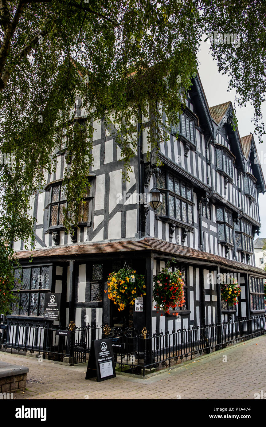 Black and White House and Museum, Hereford, Herefordshire Stock Photo