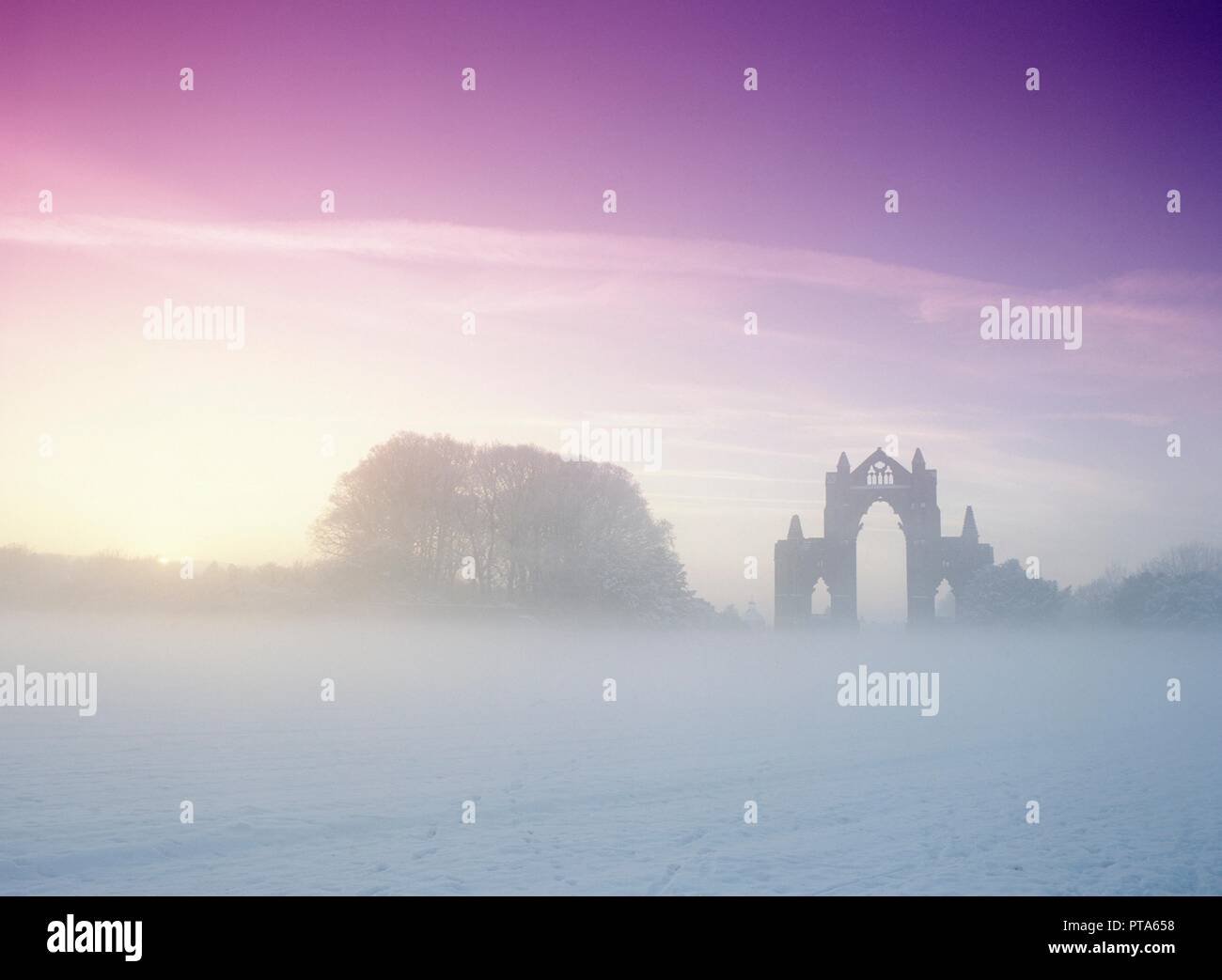 Gisborough Priory, Redcar and Cleveland, 2010. Creator: Mike Kipling. Stock Photo